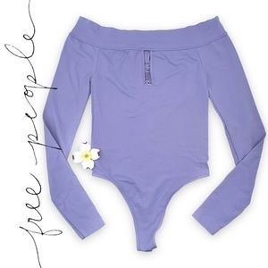 NEW Free People Intimately Keyhole Leotard Bodysuit, XS/S